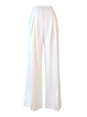 White Lily Wool Trousers – 8