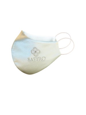 SAFIRO Embroidered Silk Face Mask