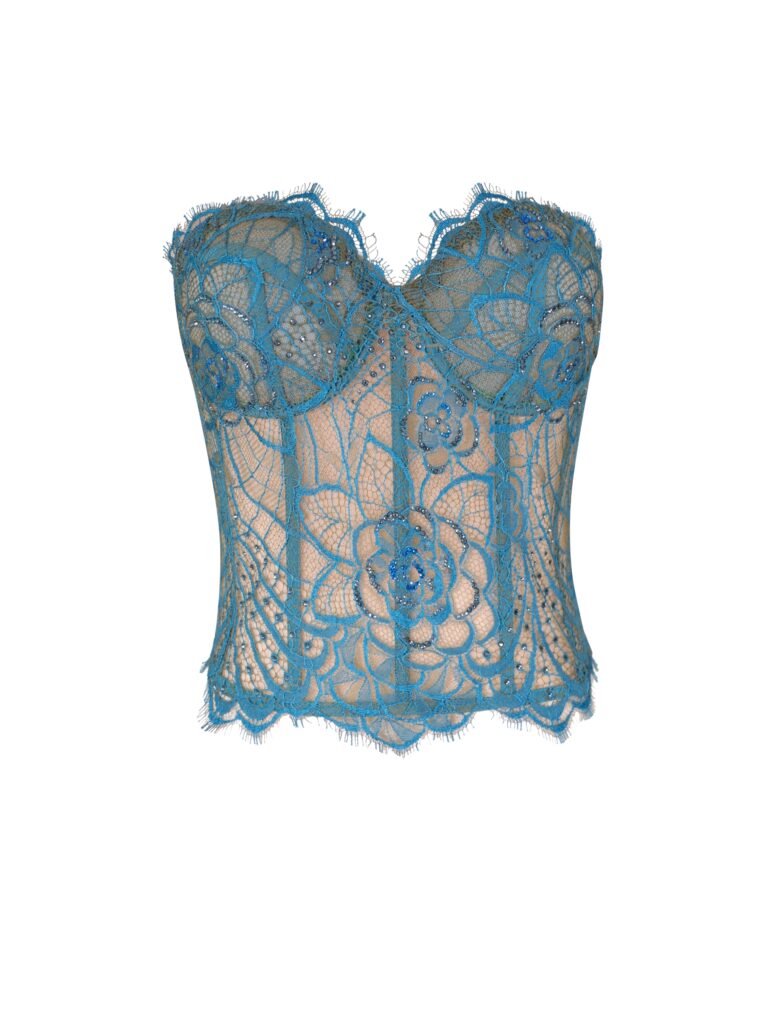 Luxury Handcrafted Lace Corset Tops Safiro