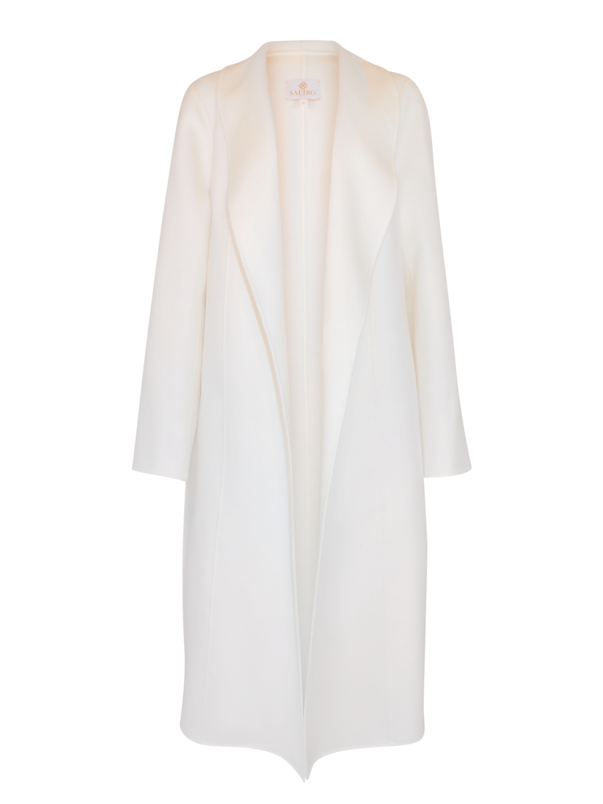 White Opal Cashmere Coat